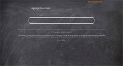 Desktop Screenshot of agropedia.com